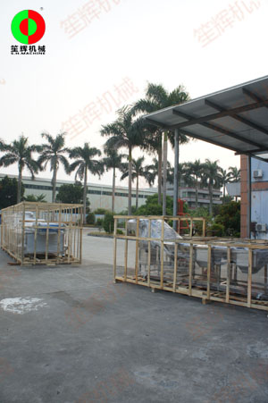 十一黃金周節(jié)后忙出貨,客戶另一條無損清洗線完工交貨!