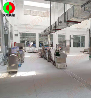 某特殊懲戒單位飯堂無刀化食品處理加工機械線安裝現場!