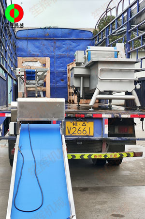 廣西黃小姐的一批中央廚房凈菜加工設(shè)備發(fā)貨交付!